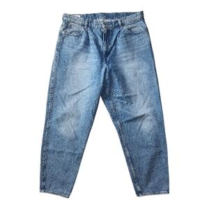 GAP Women's Light Blue Barrel-Leg Denim Jeans